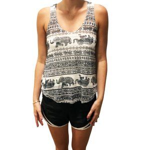 Stylish tank with elephants on them!